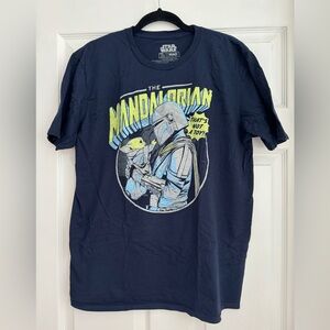 Unisex Mandalorian Graphic Tee, Size Large - NWOT